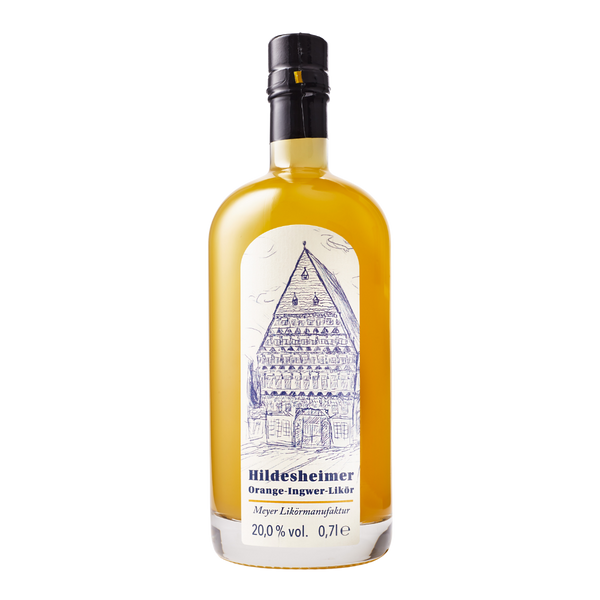 Orange-Ingwer-Likör, 700 ml